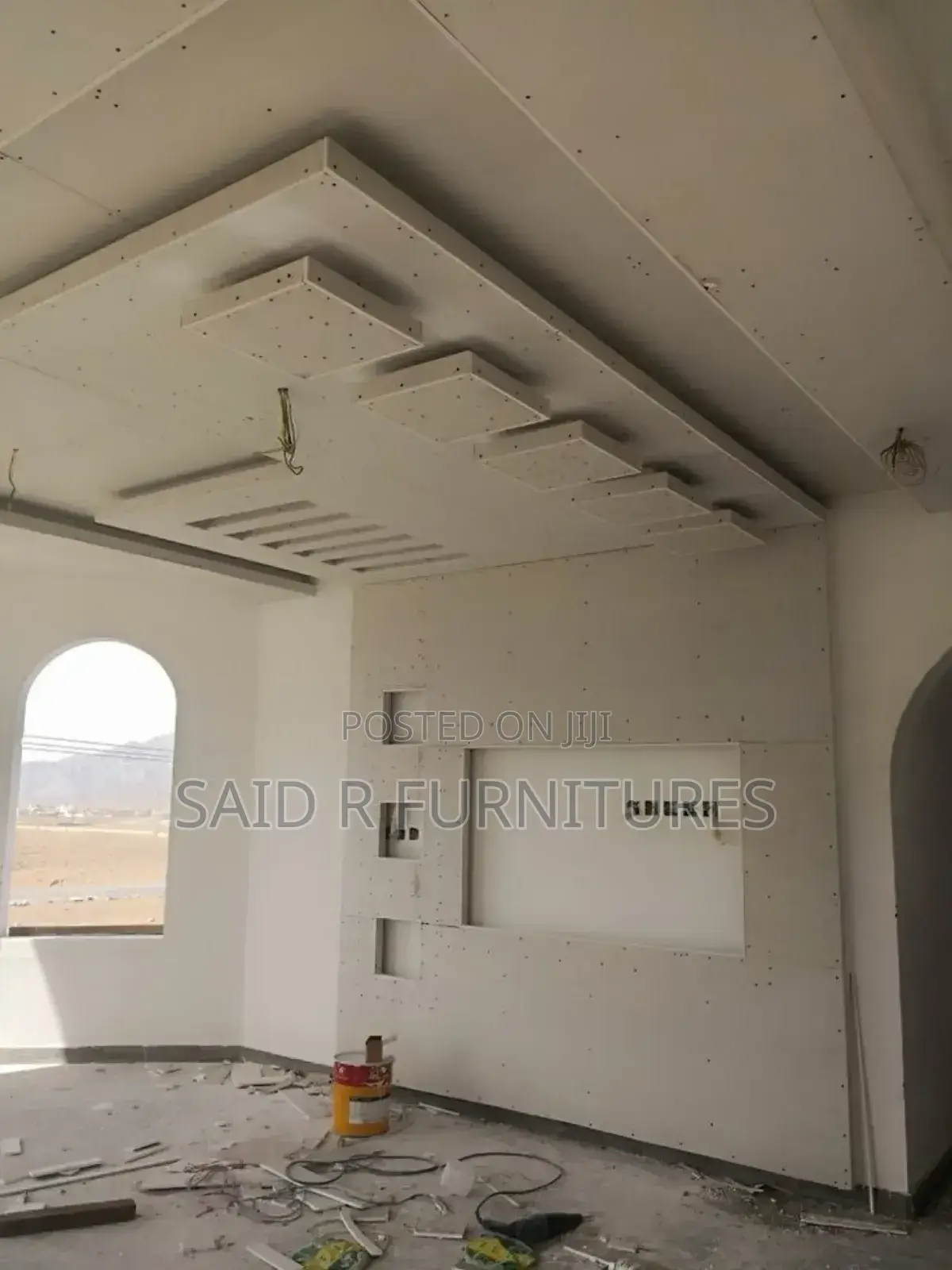 POP Ceiling Works Plaster Board Skimming Paints in Tanzania