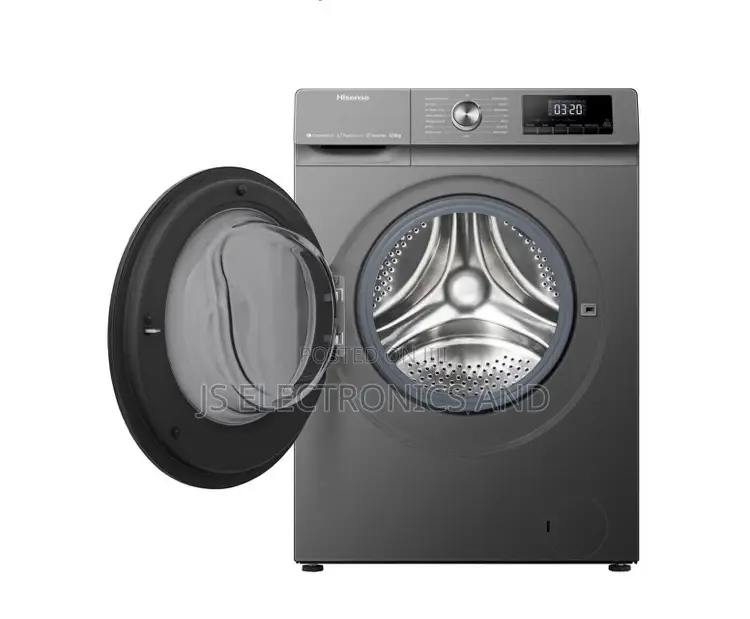 Hisense Washing Machine Kg8 Front Load Automatic Wash,Dryer