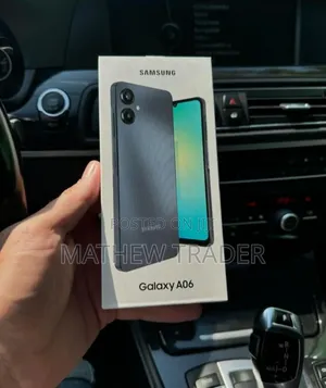 New Samsung Galaxy A06 64 GB Black