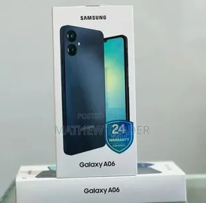 New Samsung Galaxy A06 64 GB Black