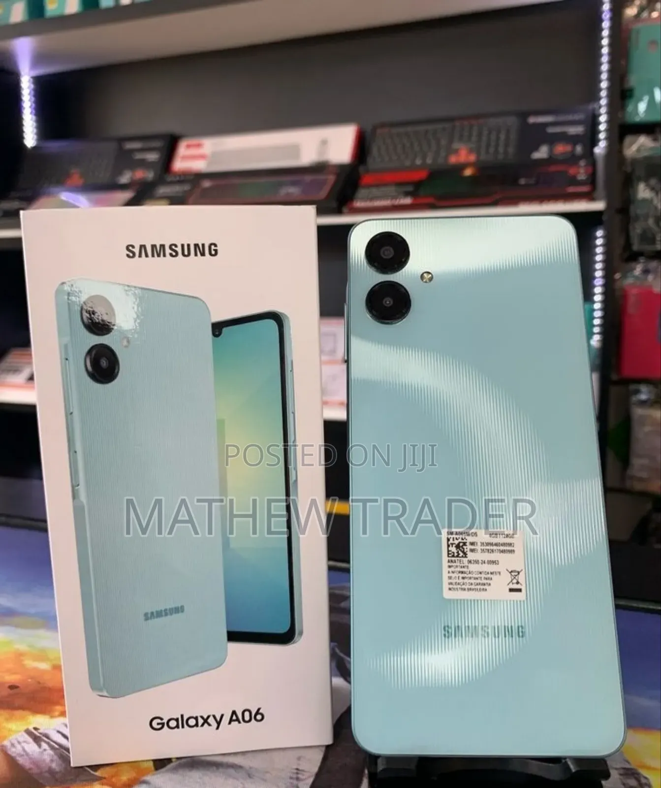 New Samsung Galaxy A06 128 GB Green
