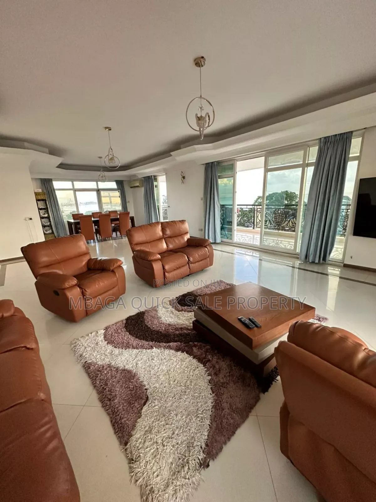 Furnished 3bdrm Apartment in Upanga for rent