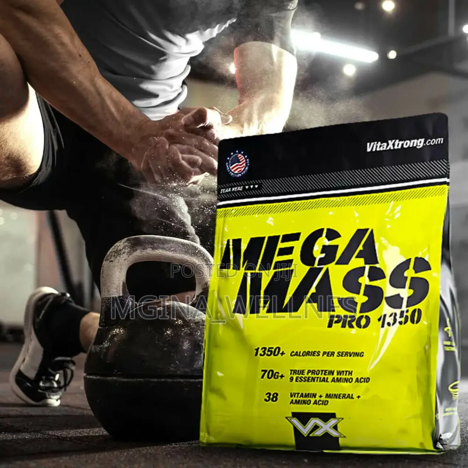 Mega Mass PRO 1350 for Fast Weight Muscle Gain