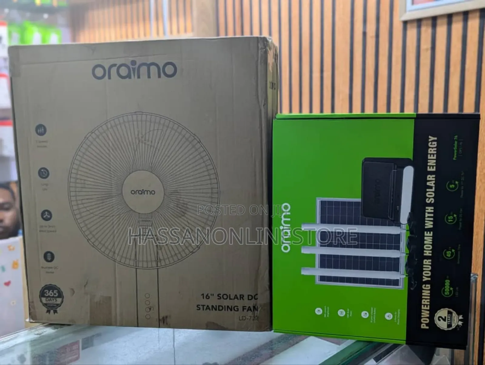 Oraimo Powersolar 76 15w Solar Home Power System