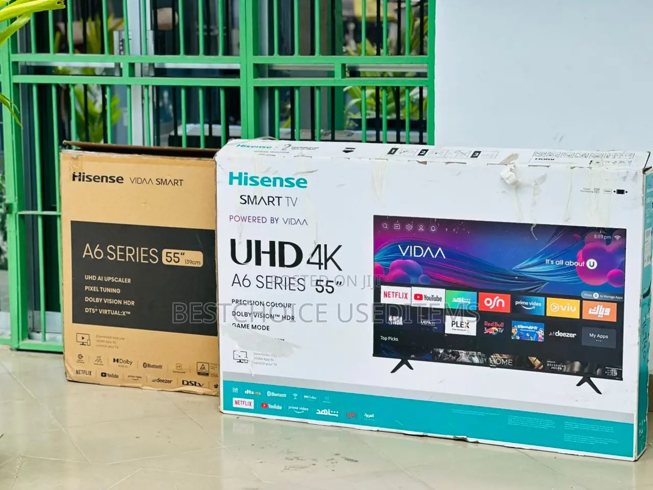 Hisense Smart Uhd // 55inches // Bei 1.0M
