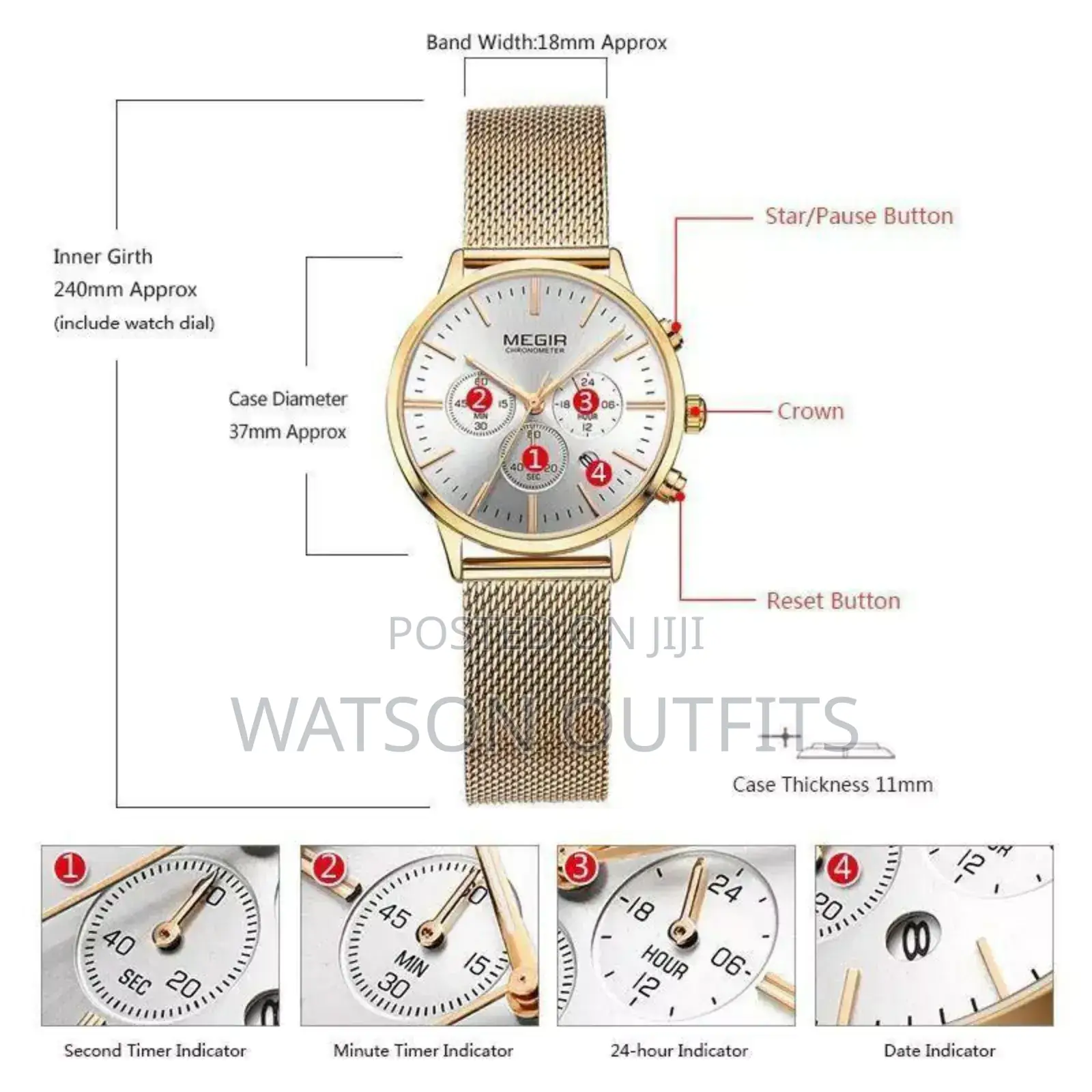 New Smart MEGIR Watches