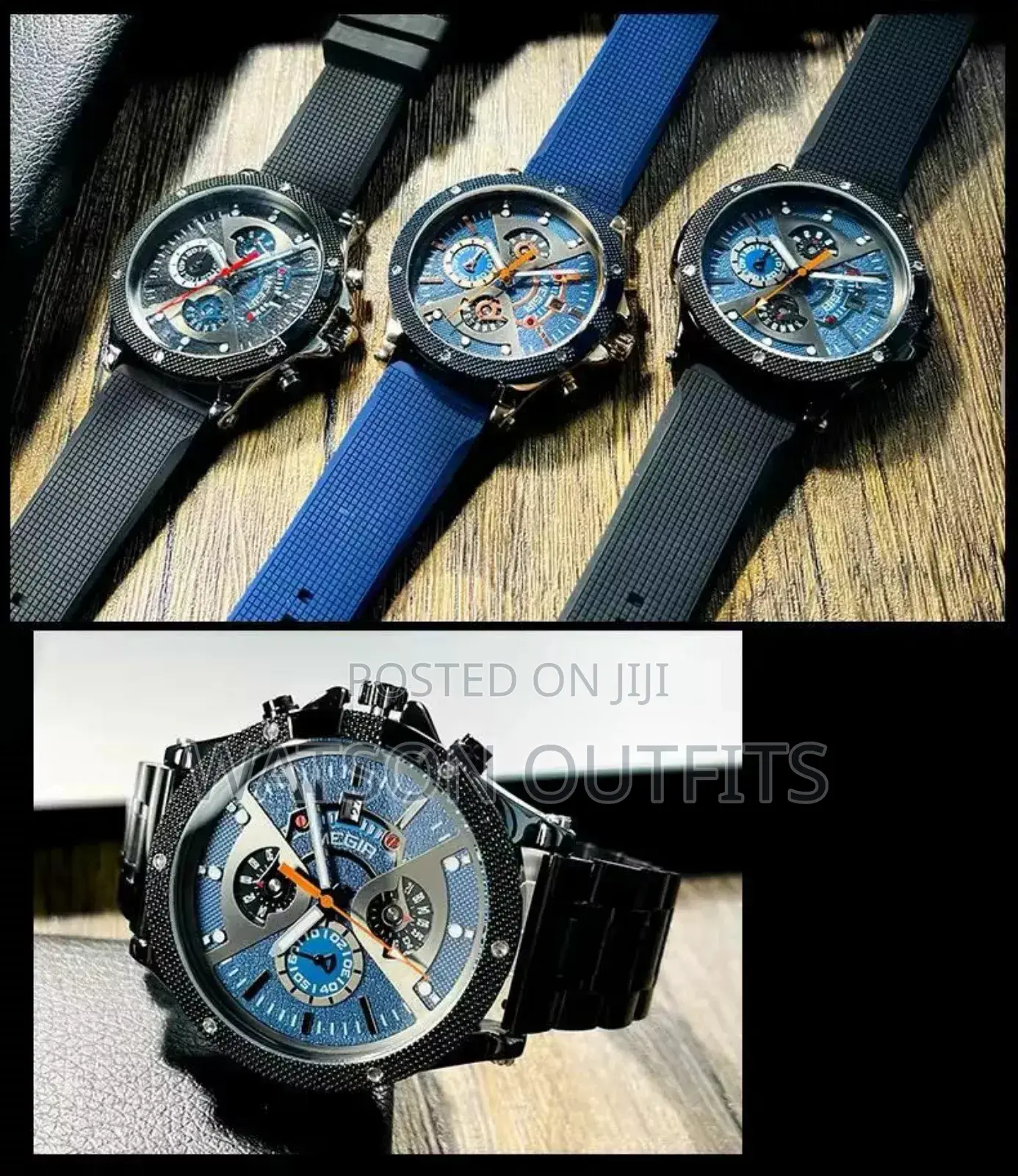 Double Belts MEGIR Watches