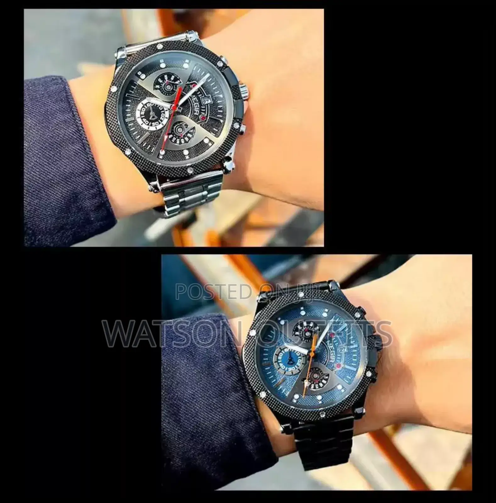 Double Belts MEGIR Watches