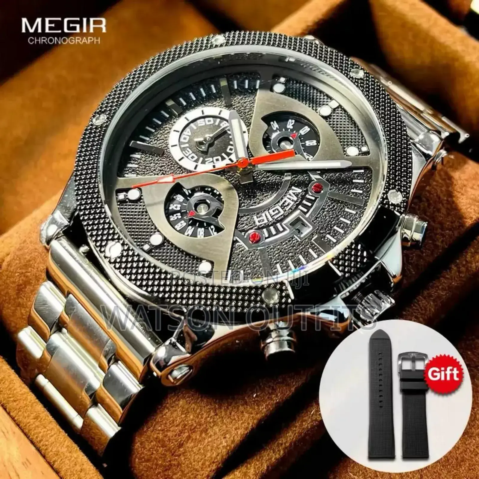 Double Belts MEGIR Watches