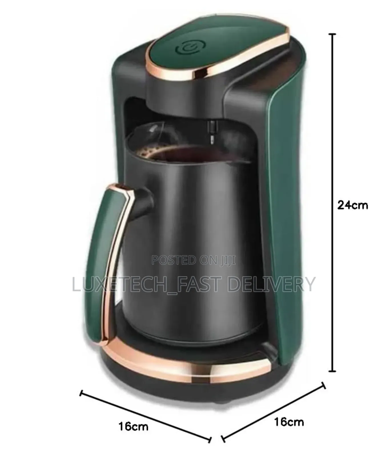 Sokany Electric Turkish Coffee Maker 550 Watt Black -SK-0136