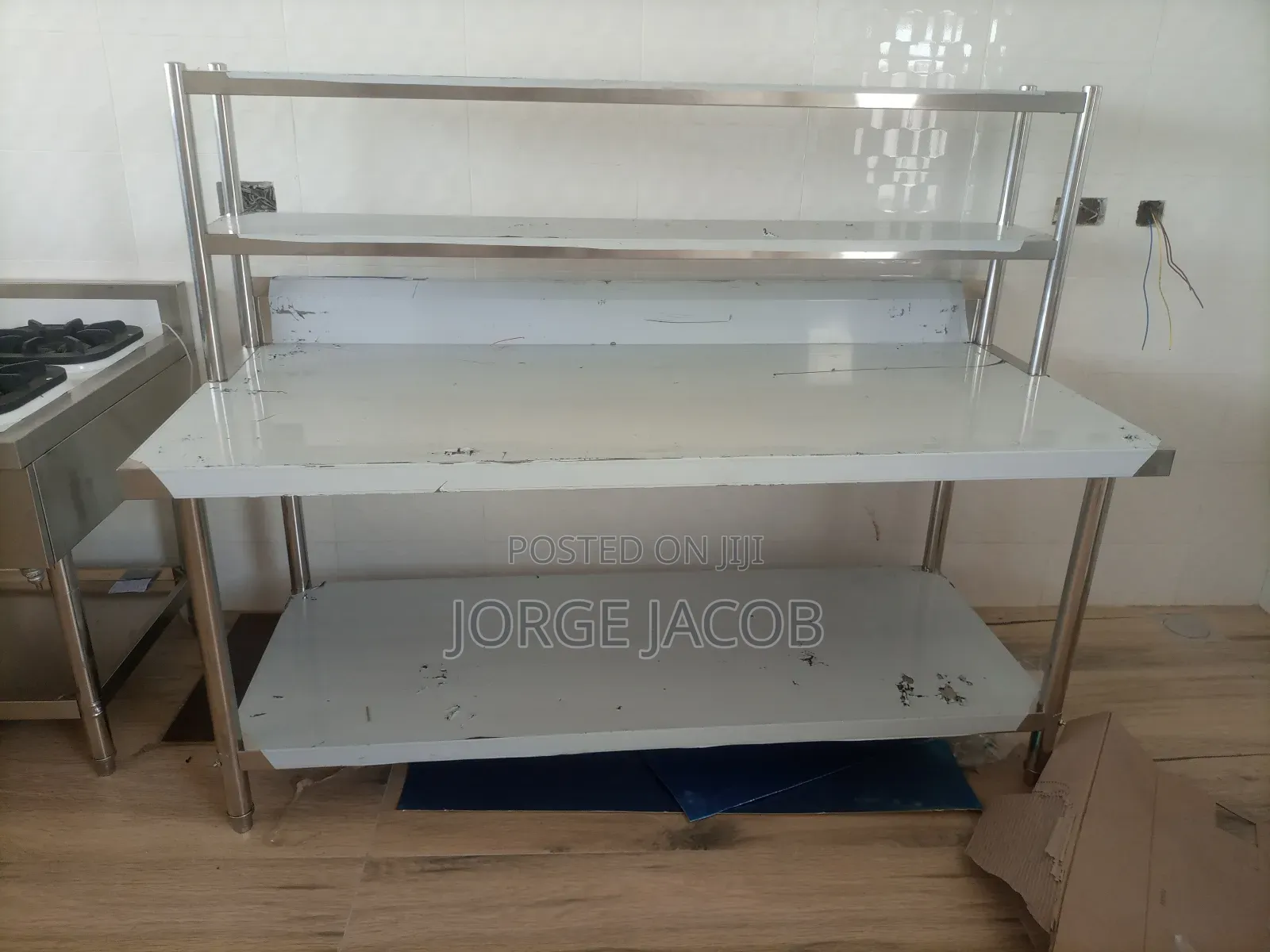 Restaurants Shelf's Stainless Steel Table