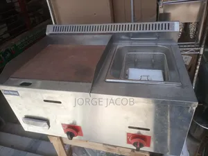 Commercial Fryer With Griddle