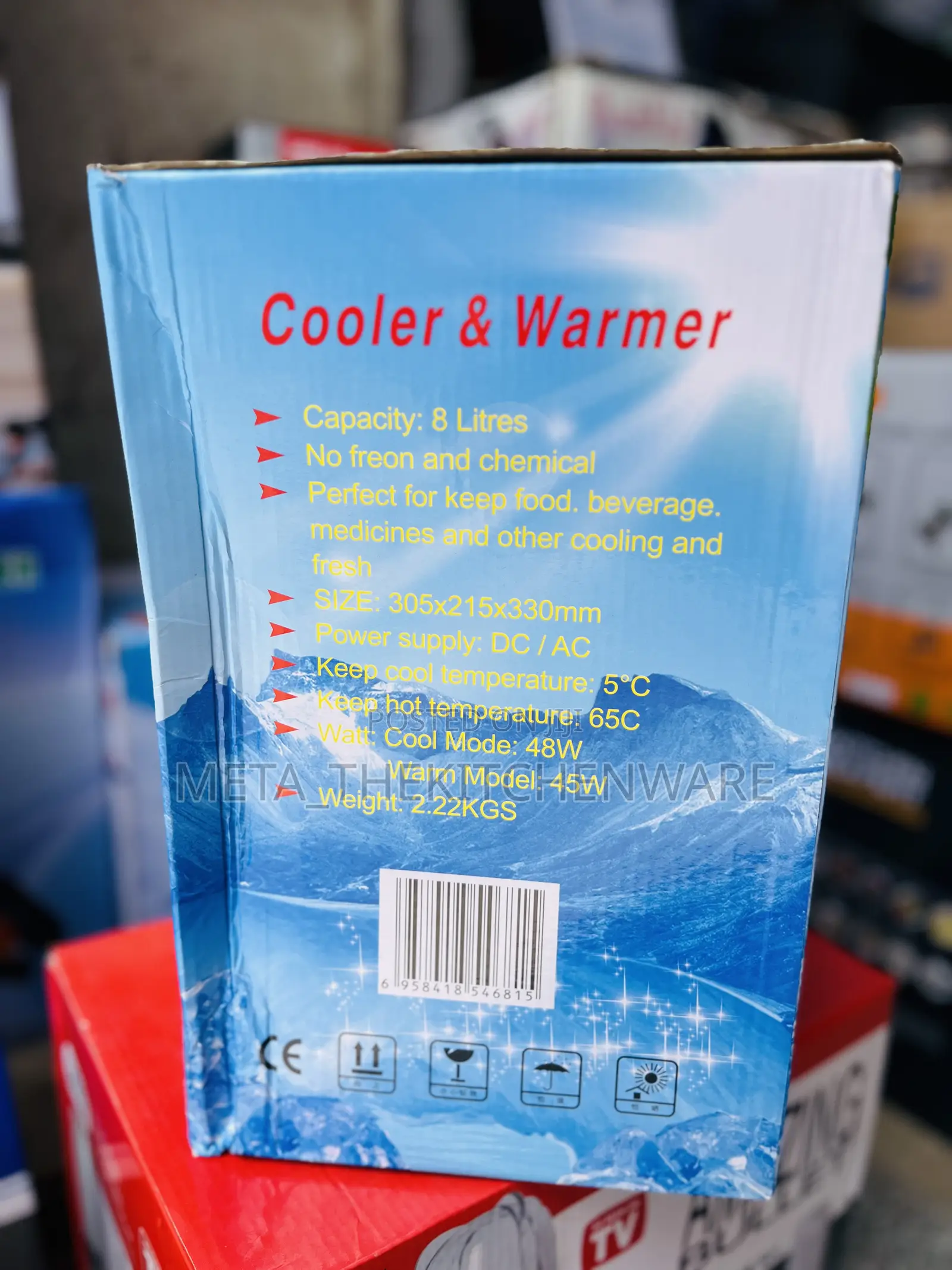 Portable Mini Car Fridge 8L