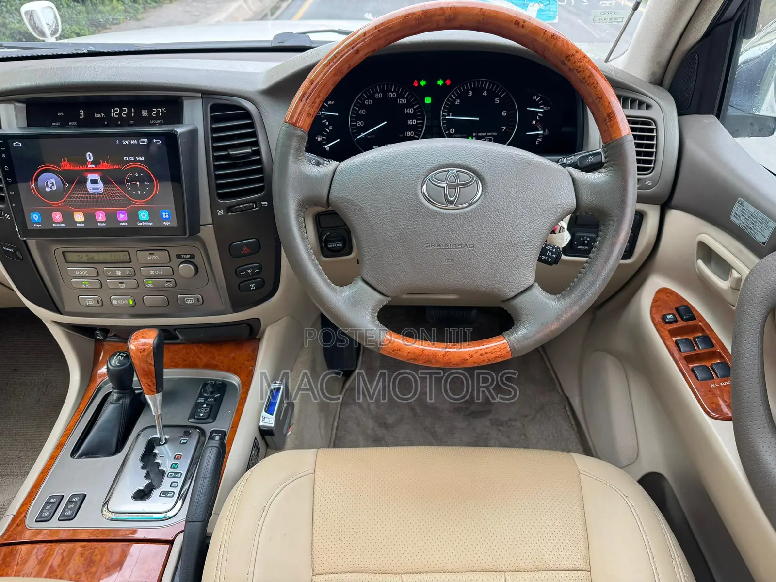 Toyota Land Cruiser 100 VX 4.7 V8 2005 White