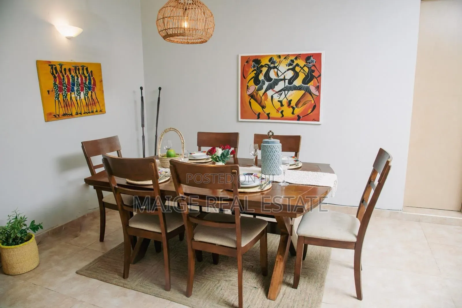 Furnished 3bdrm Apartment in Upanga East for rent