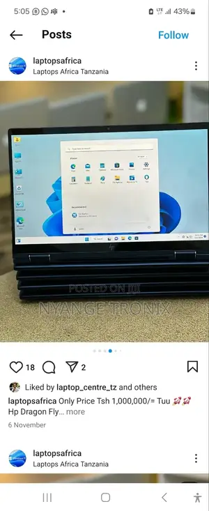 New Laptop HP Dragonfly G4 16GB Intel Core I5 SSD 512GB