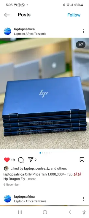 New Laptop HP Dragonfly G4 16GB Intel Core I5 SSD 512GB