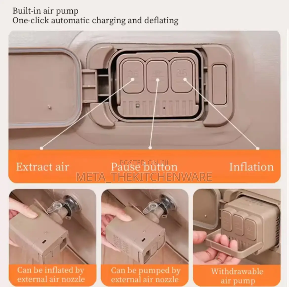 Automatic Inflatable Air Mattress