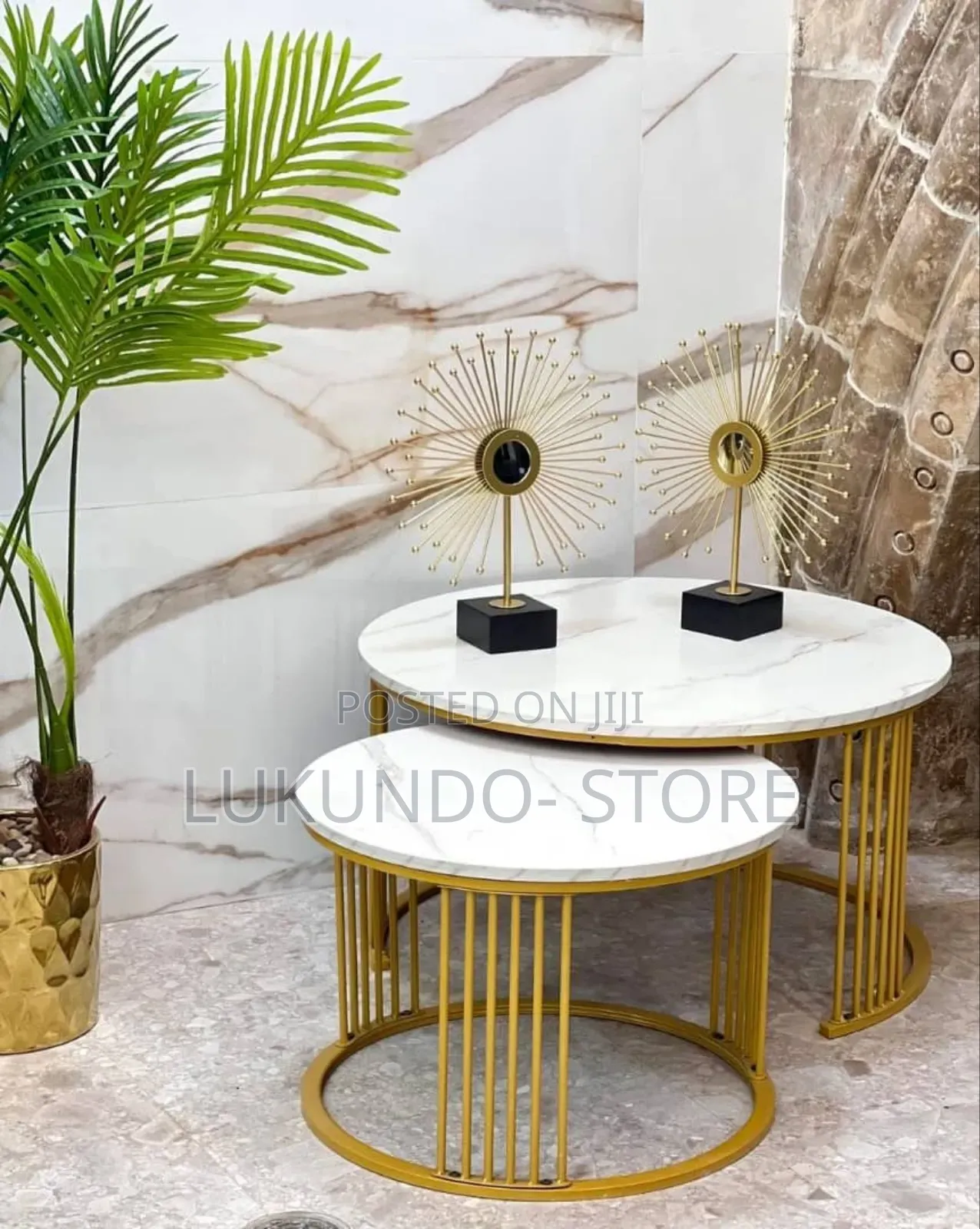 Cifee Table 2pcs Round