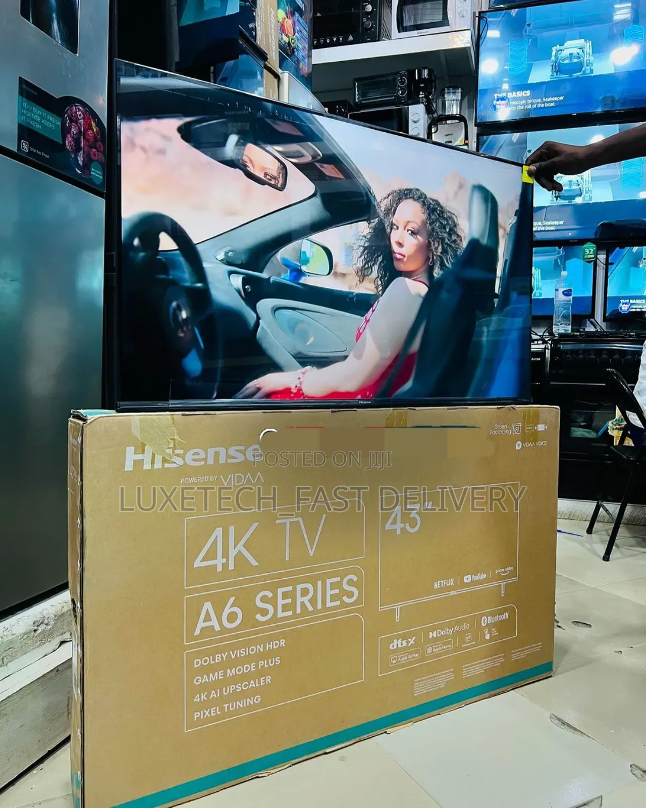 Hisense 43 Inches Uhd Tv A6
