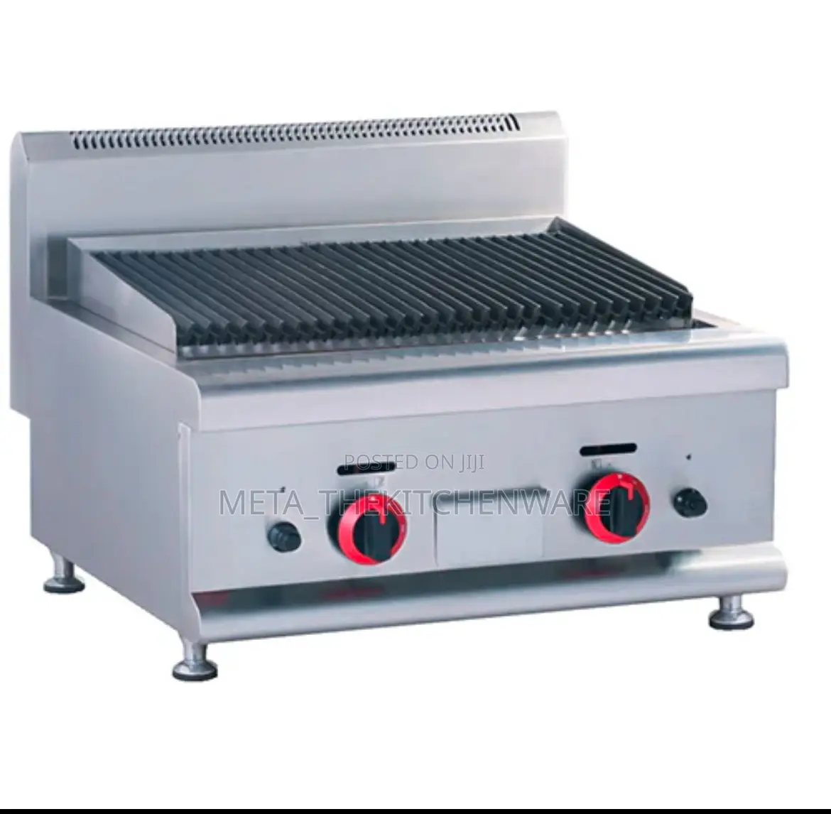 Mr UK Countertop Gas Lava Rock Grill