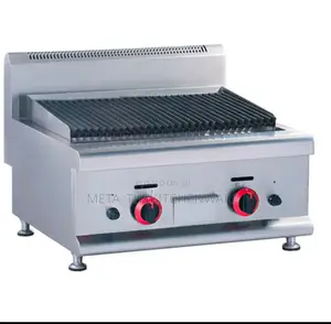 Mr UK Countertop Gas Lava Rock Grill