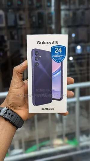 New Samsung Galaxy A15 128 GB Black