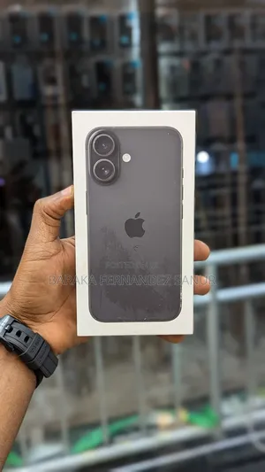 New Apple iPhone 16 128 GB Black