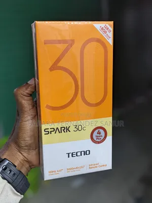 New Tecno Spark 30C 128 GB Black
