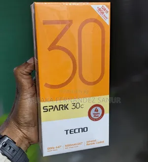 New Tecno Spark 30C 128 GB Black