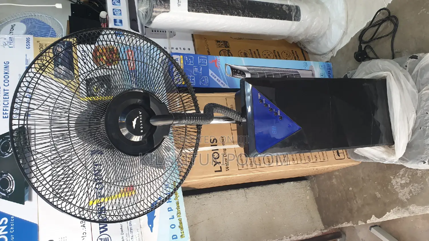 Mist Fan Air Cooling 2in1