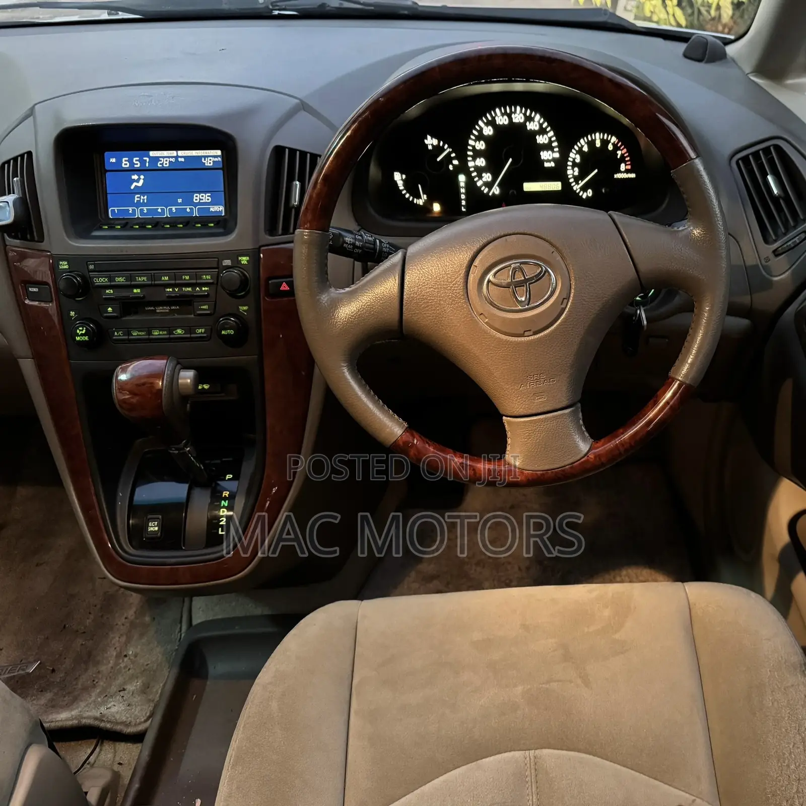 Toyota Harrier 2002 White