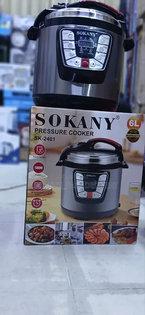 Sokany Pressure Cooker Multifunctional 6 Liters 1000W