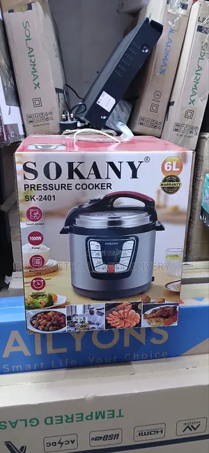 Sokany Multifunctionl Pressure Cooker 6 Litres Heavy Duty