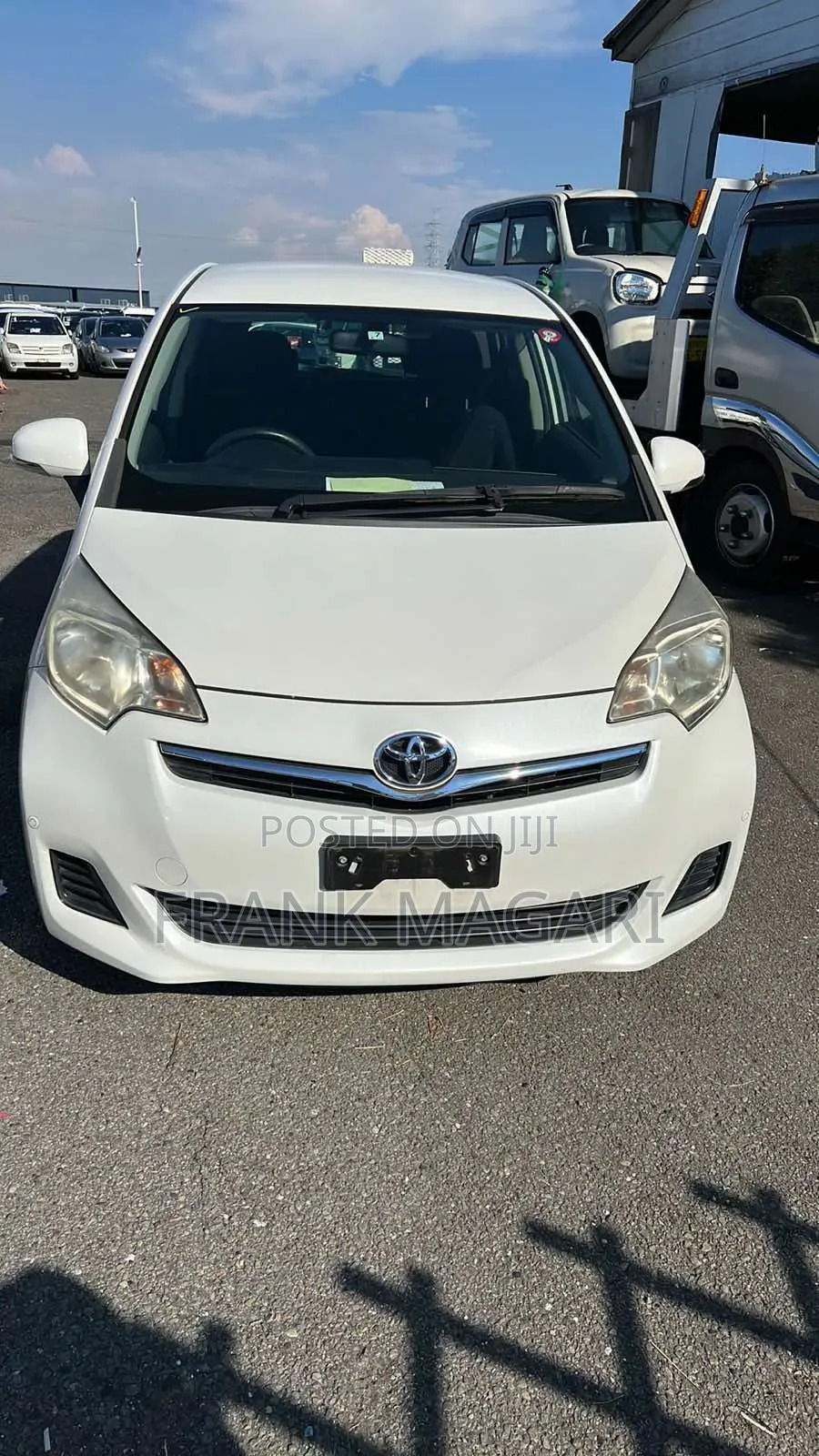 Toyota Ractis 1.5 FWD 2011 White