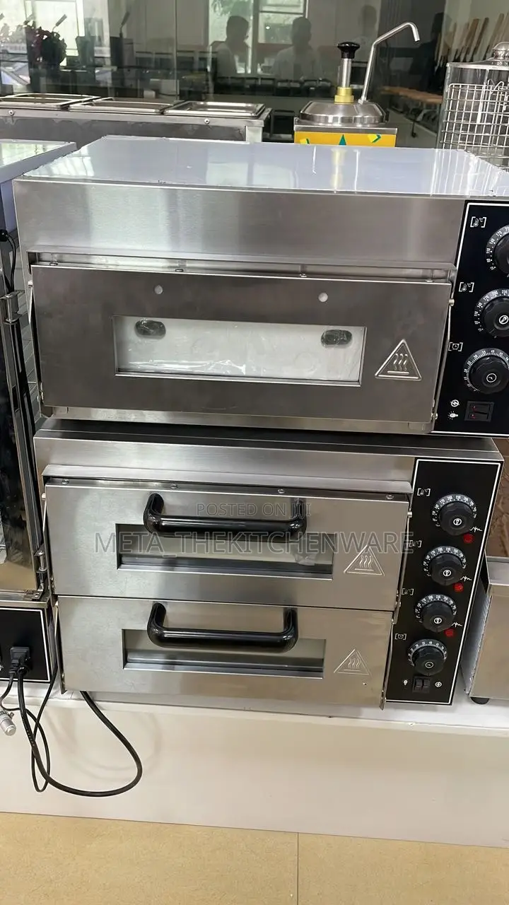 Commercial Electric Double Deck Pizza Oven