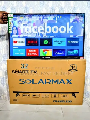 Solarmax 32 Inches Smart Frameless