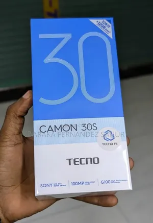 New Tecno Camon 30S 128 GB Black