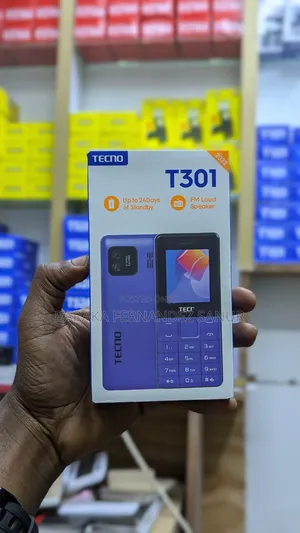 New Tecno T301 Black