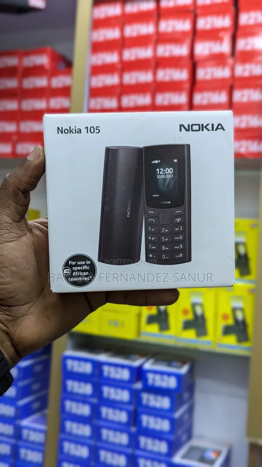 New Nokia 105+ (2022) Black