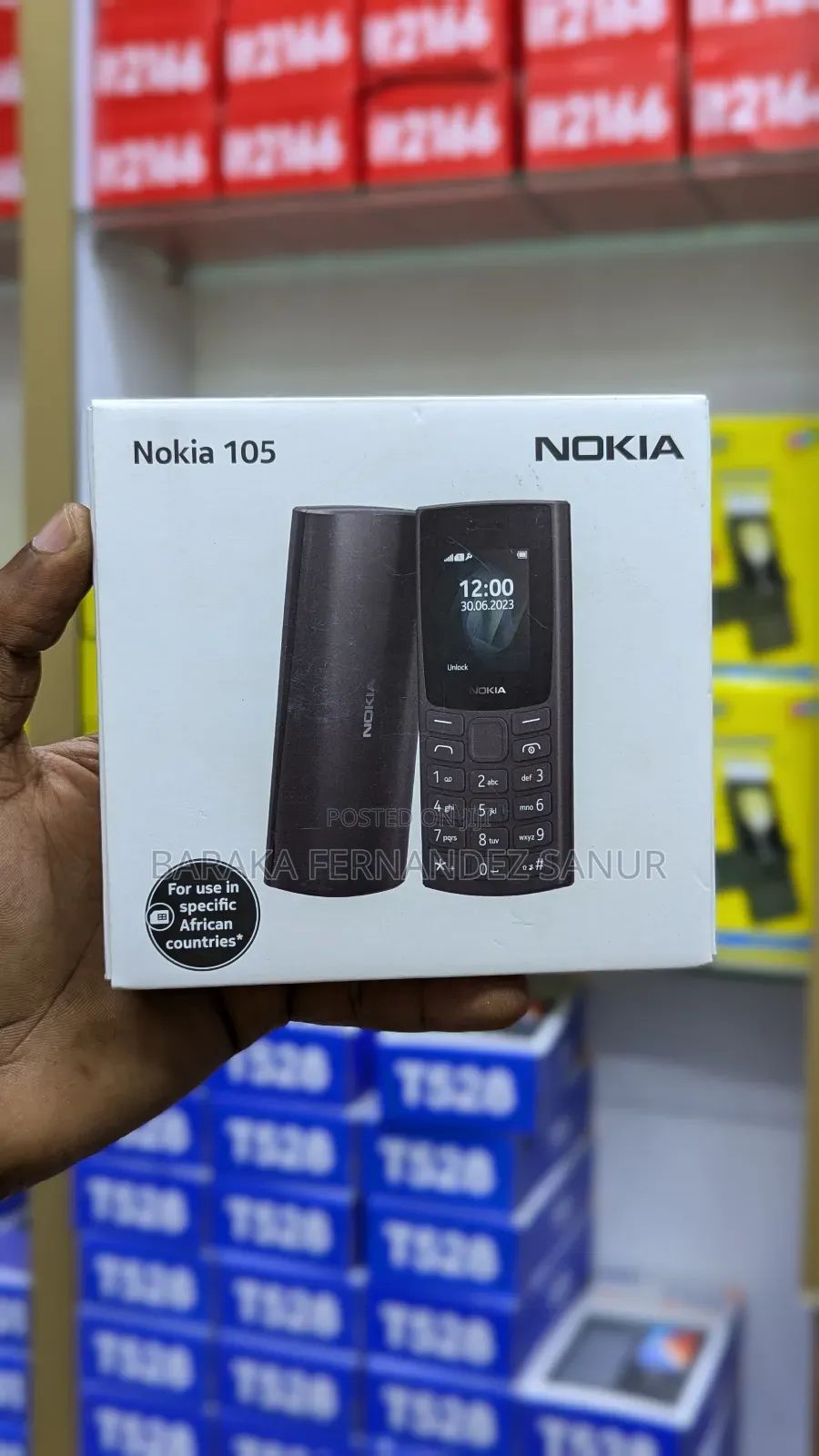 New Nokia 105+ (2022) Black