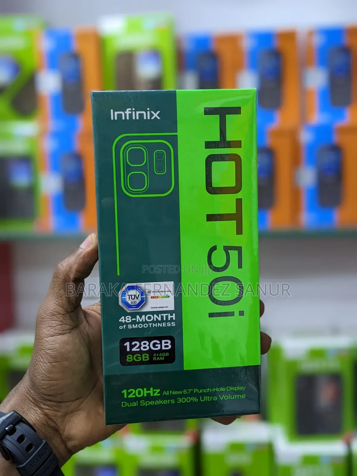 New Infinix Hot 50i 128 GB Black