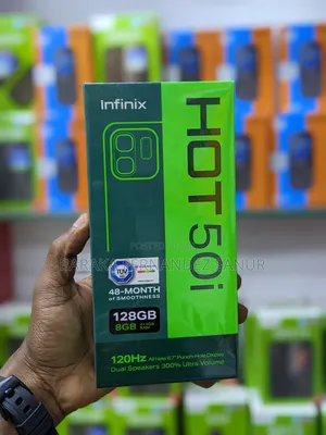 New Infinix Hot 50i 128 GB Black