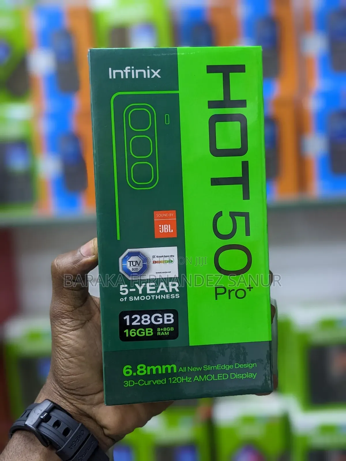 New Infinix Hot 50 Pro+ 4G 128 GB Black