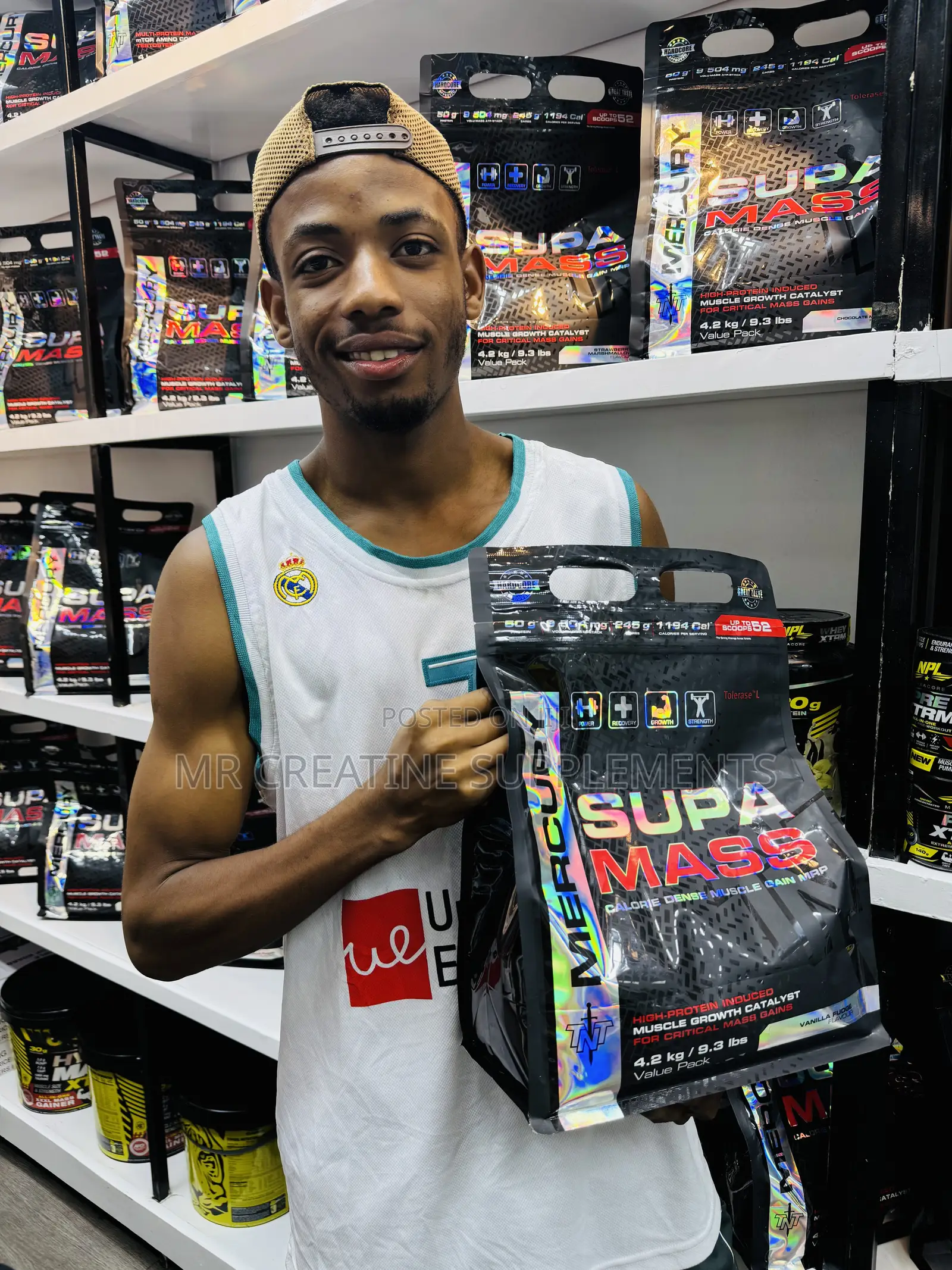 Supa Mass Gainer TNT Protein Powder