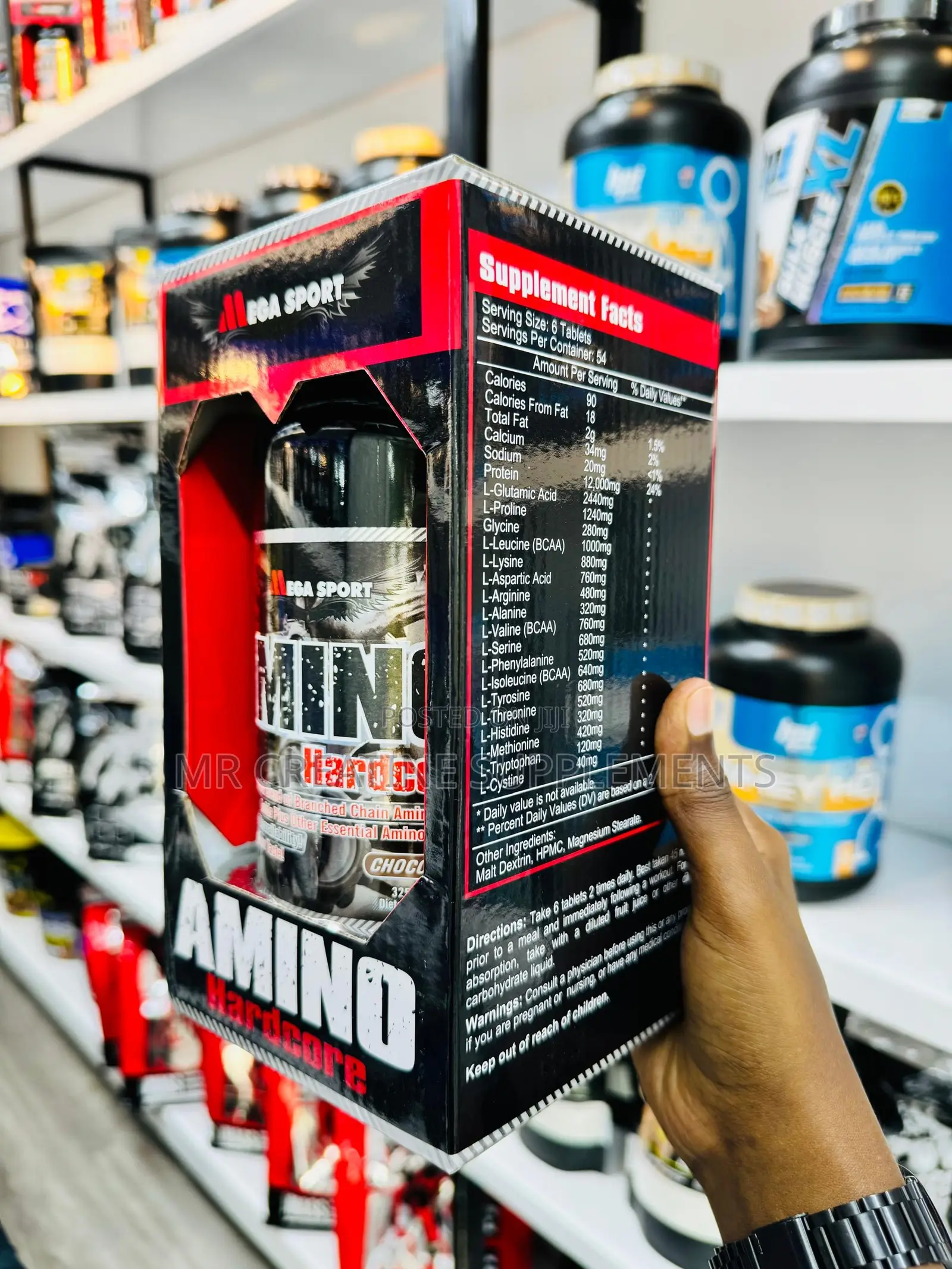 Amino Acids”S Hardcore Vidonge Vyakukata Body
