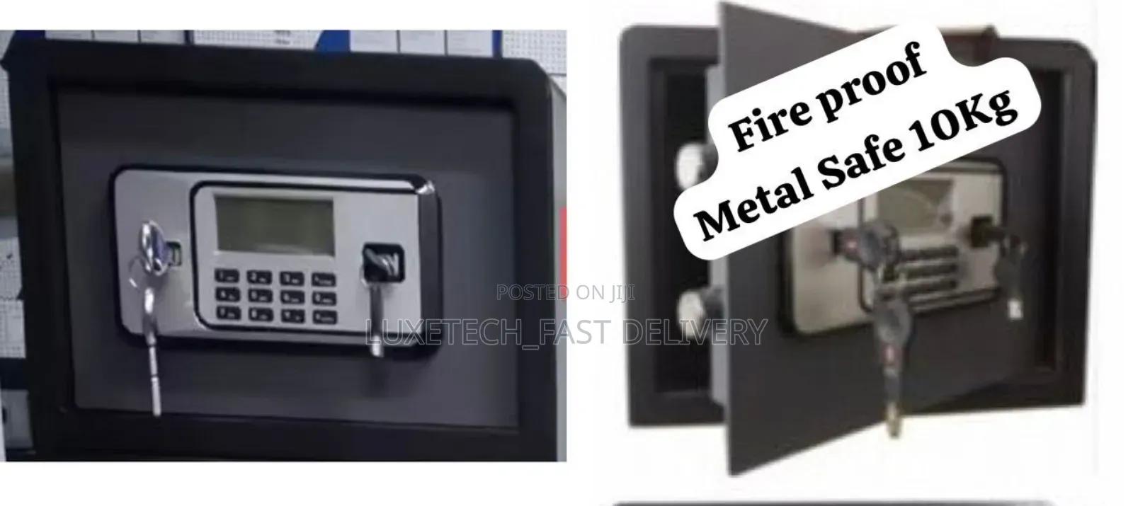 Digital Safebox 10kg With Dual Locking System -2 Keys