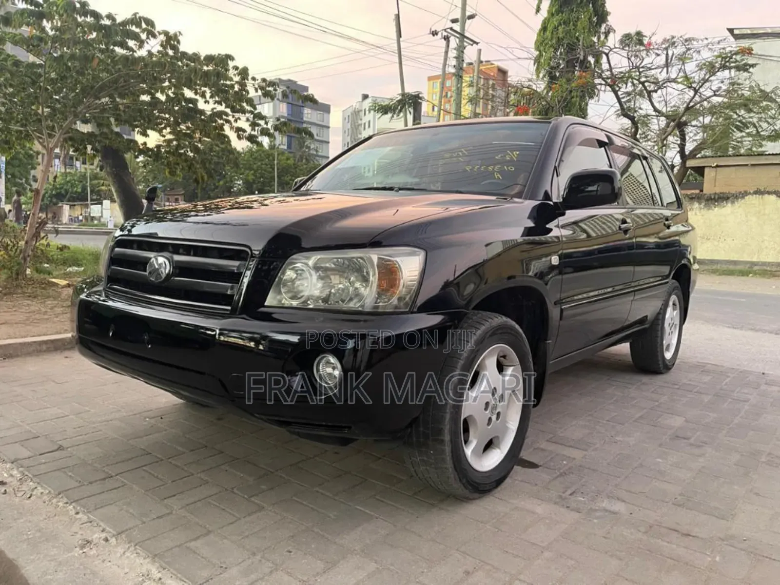 Toyota Kluger 2005 Black