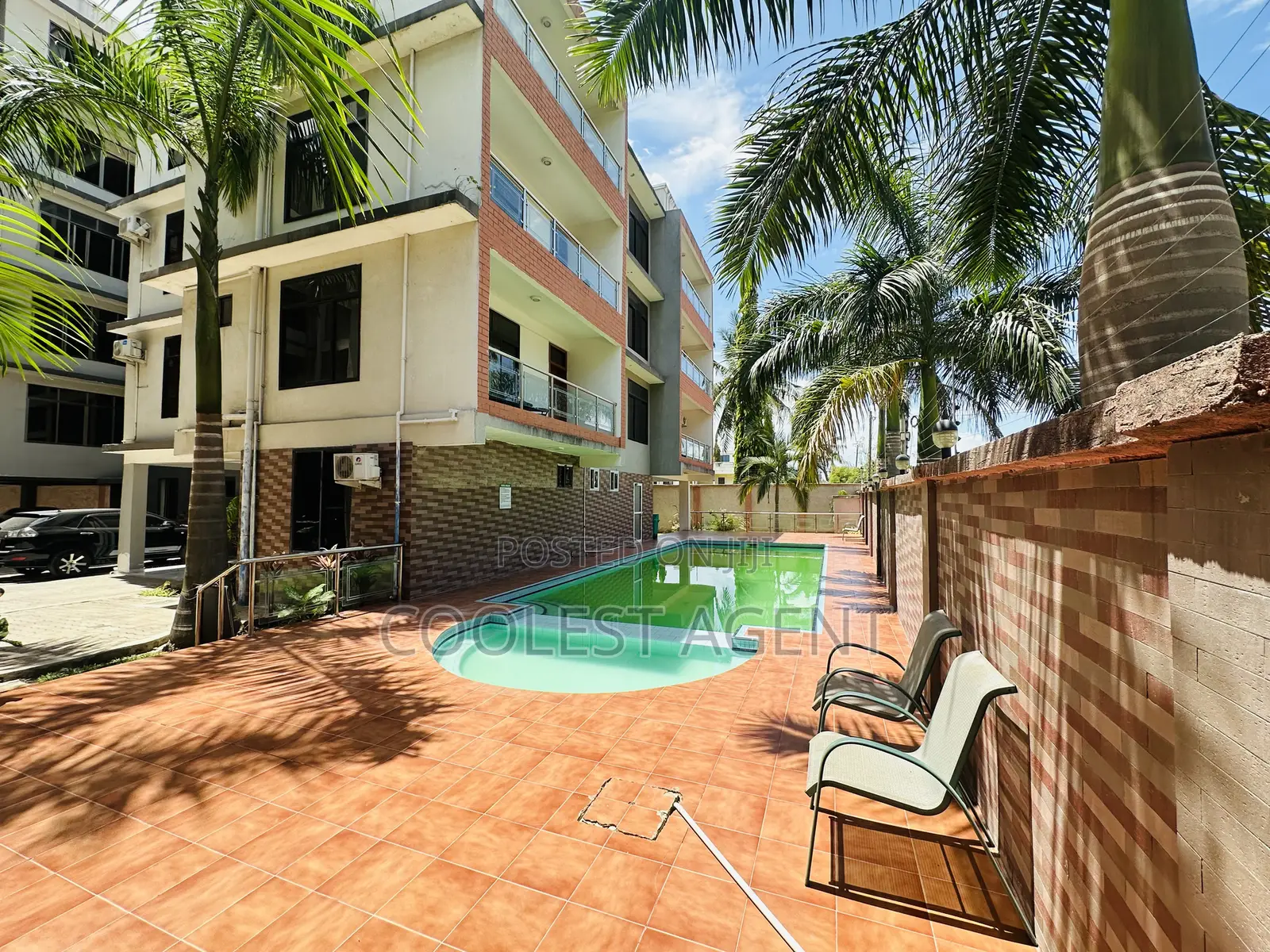Furnished 3bdrm Apartment in Msasani Beach, Kinondoni for rent