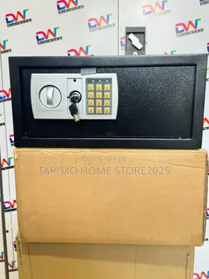 Metal Safe 42cm With Digital Passcode And Key Features